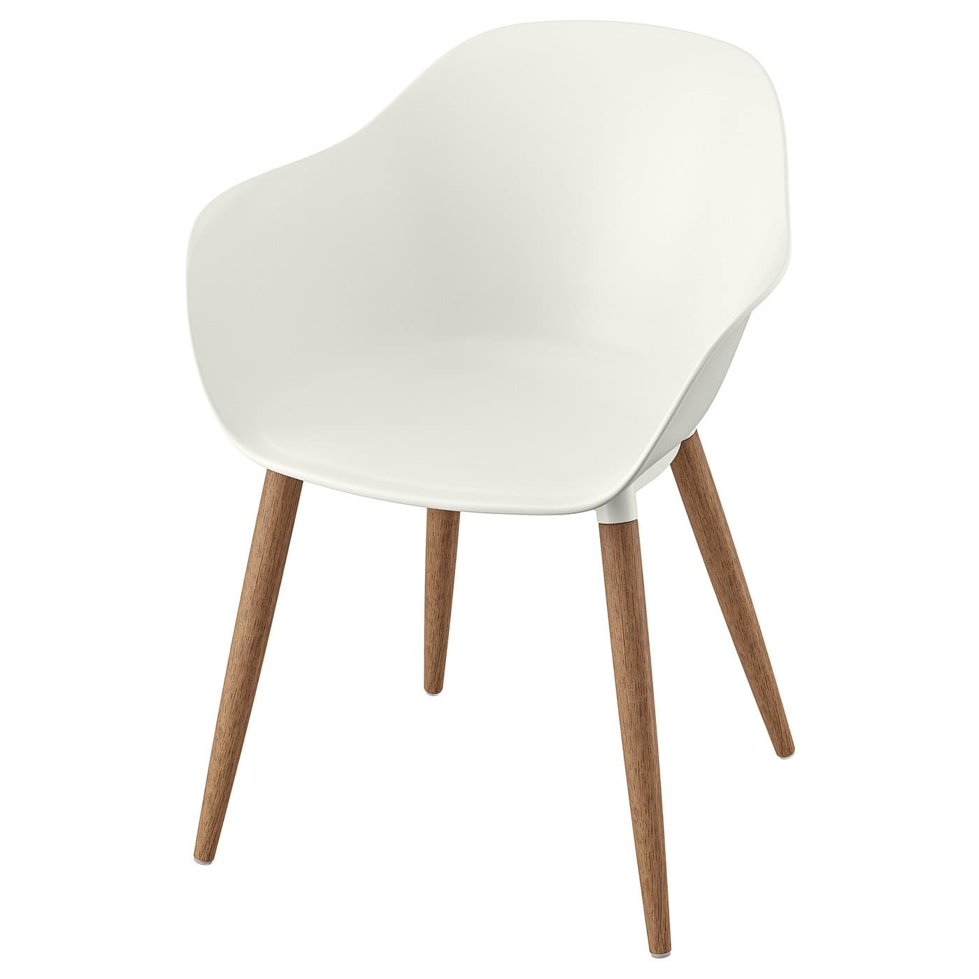 Modern White Molded Armchair