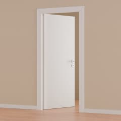 Minimalist White Interior Door