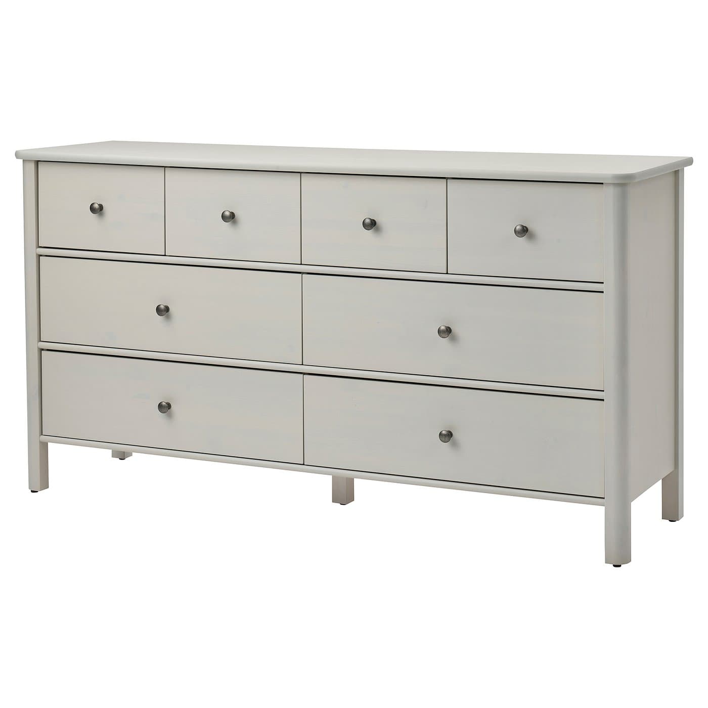 Modern Eight Drawer Wooden Dresser