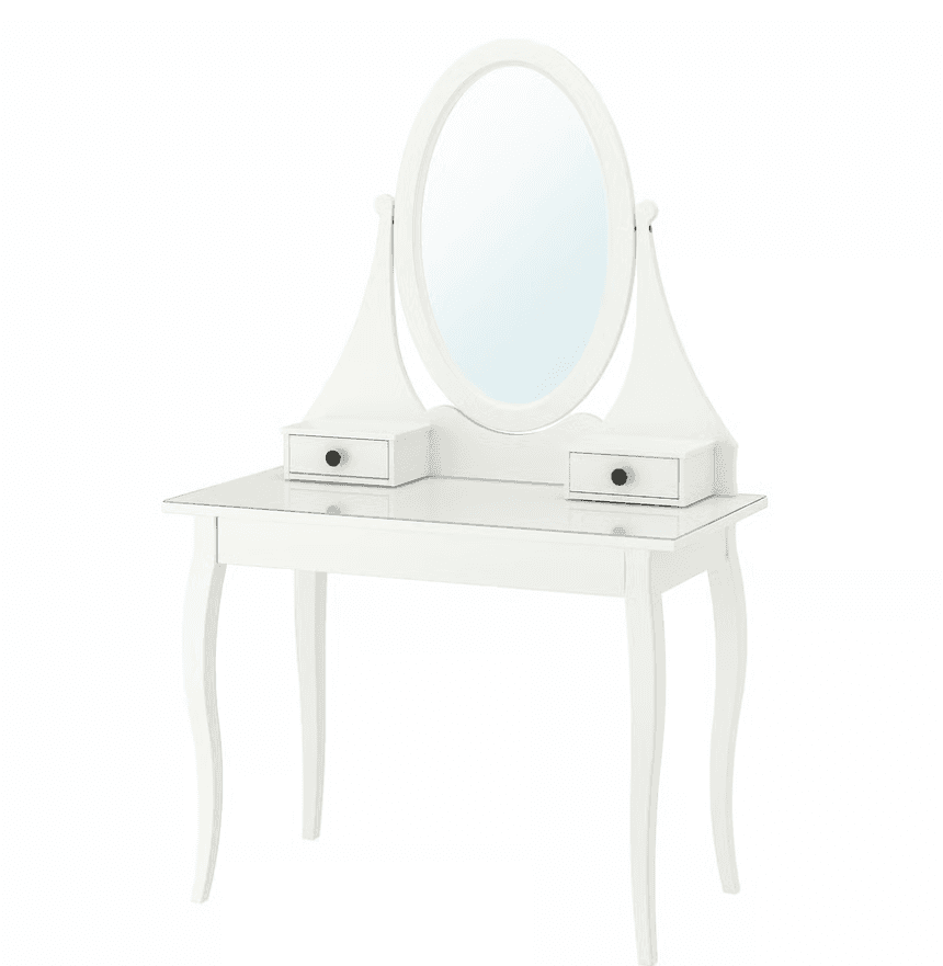 Traditional White Vanity Dressing Table