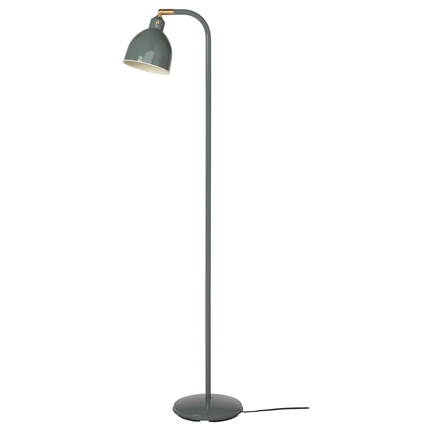 Modern Green Metal Floor Lamp