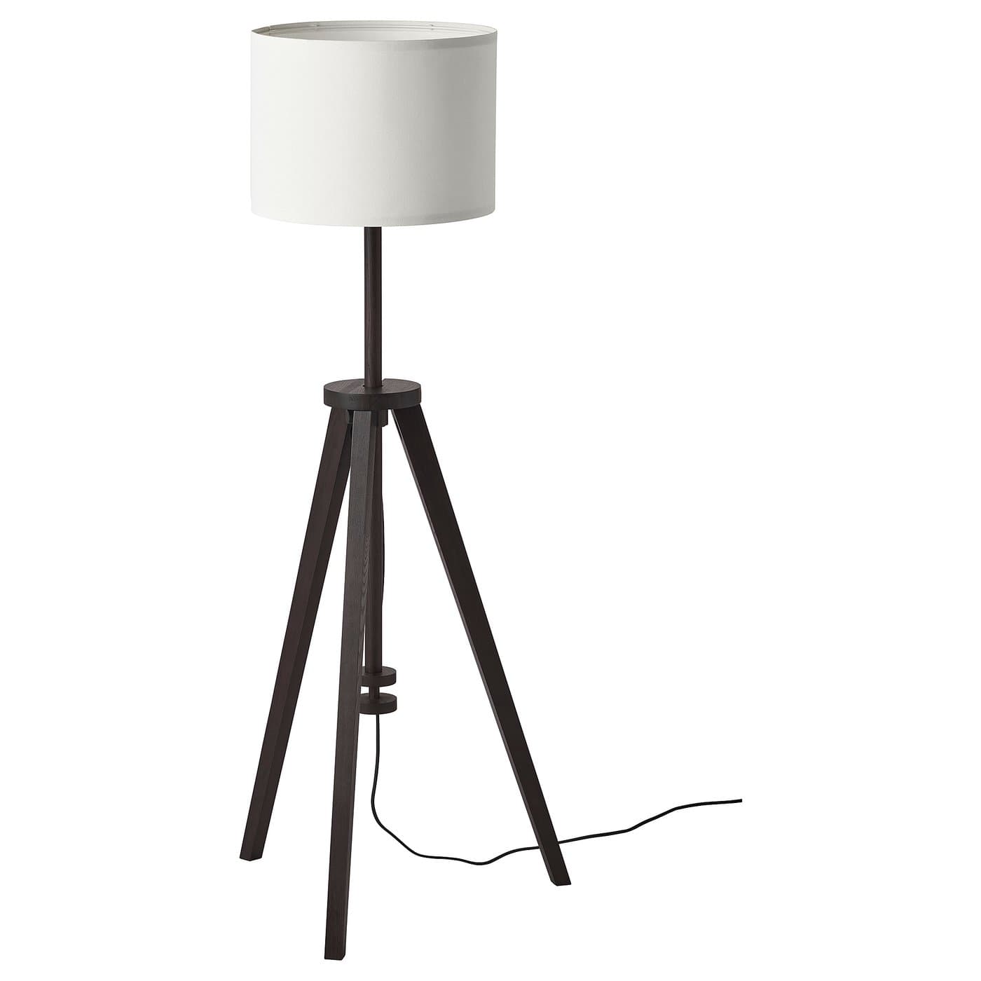 Modern Wooden Tripod Floor Lamp