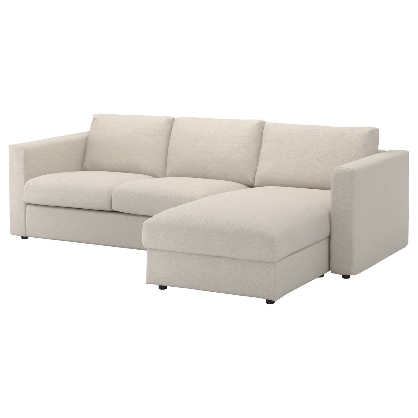Modern Beige Sectional Sofa