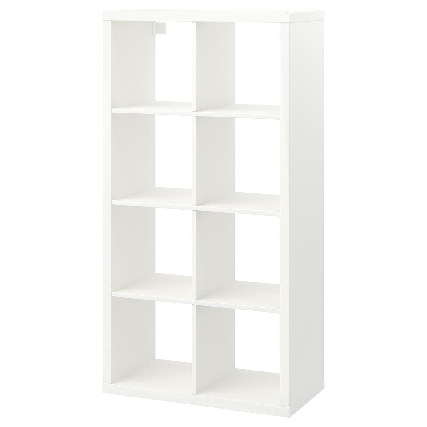 Modern Eight-Cube Storage Shelf