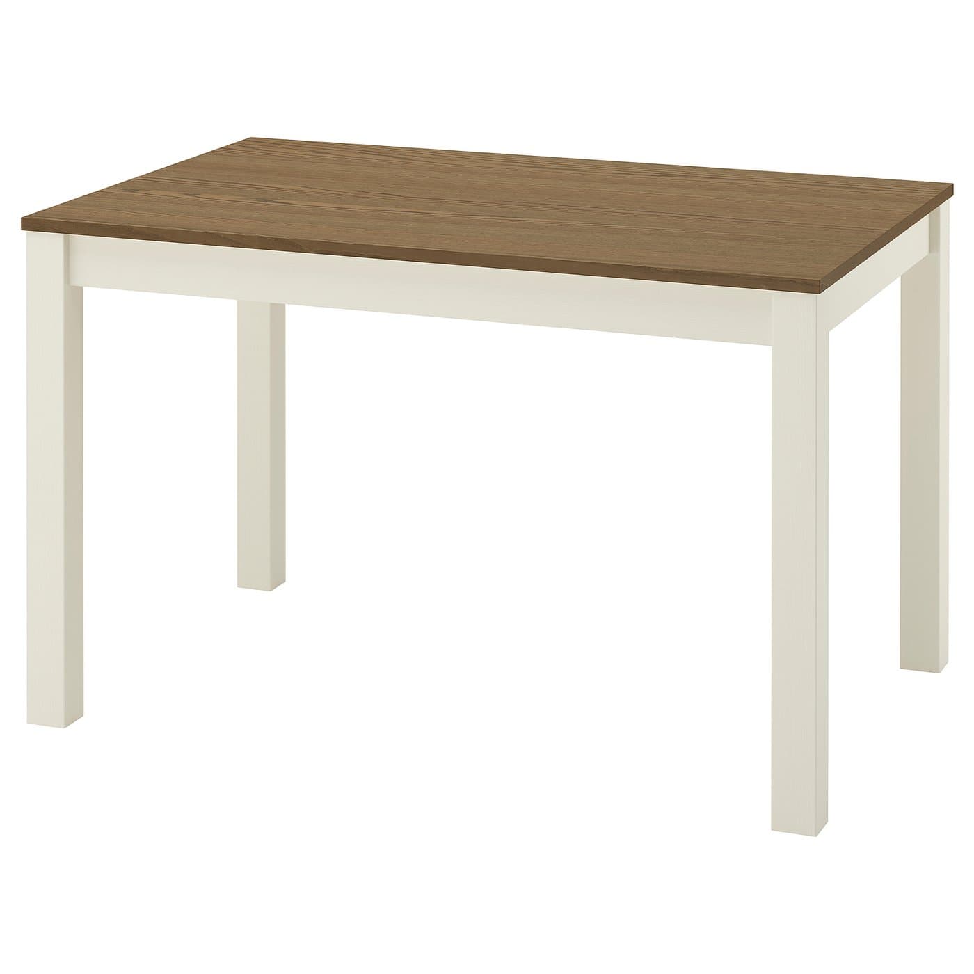 Two-Tone Rectangular Dining Table