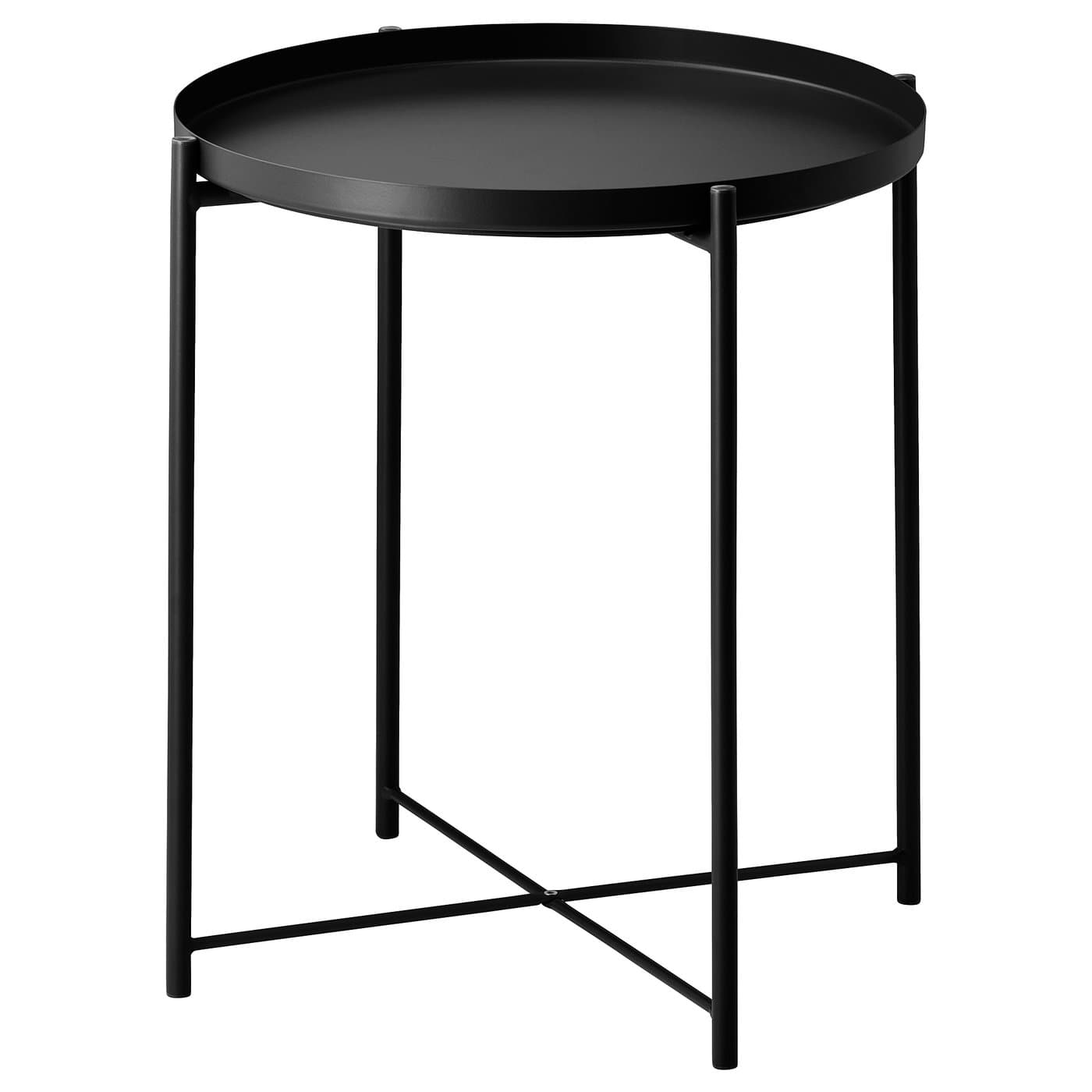 Minimalist Round Metal Side Table