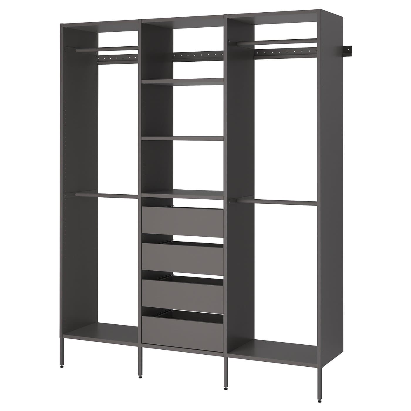Modern Modular Open Wardrobe System